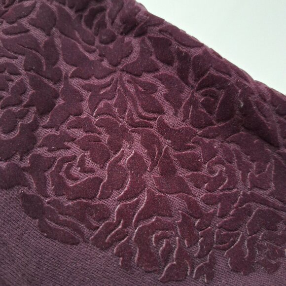 Lululemon Black Cherry Floral Flock Pullover - Picture 6 of 8